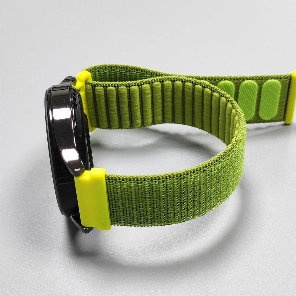 20mm 22mm Soft Wristband For COROS PACE 4 3 2 Breathable Replace Strap For COROS APEX 4 42mm APEX 2 Pro 42 46mm Nylon Wavy Bands image 2