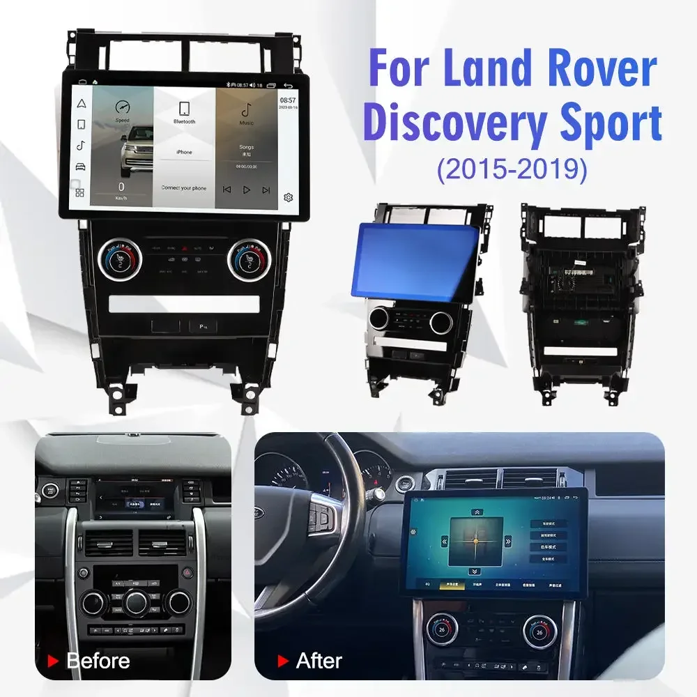 

Мультимедийный автомобильный радиоприемник NaviHua для Land Rover Discovery Sport 2015-2019 с Android, CarPlay и навигацией, монитор