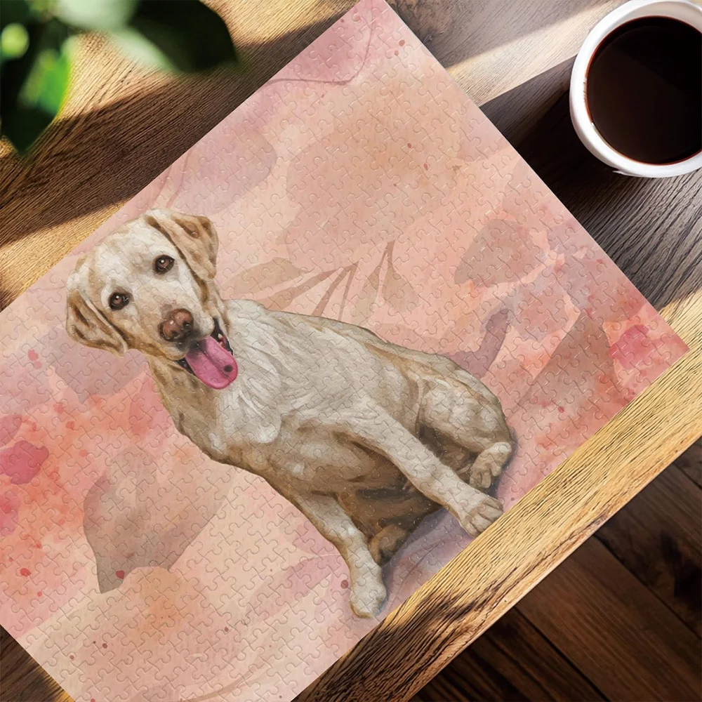 35/150/300/500/1000pcs cool dog Custom Photo Customized Picture Personalised Decompression Puzzles Jigsaw puzzle Mosaic