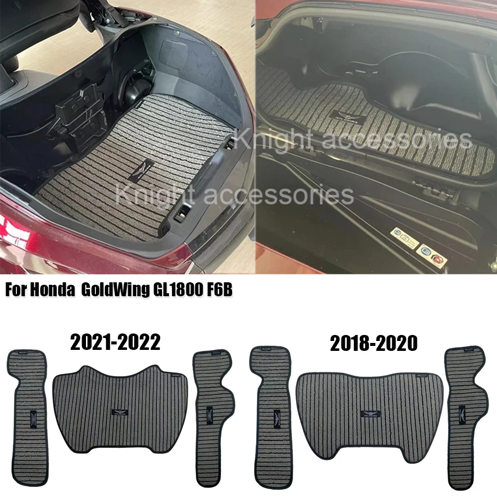 

For Honda Gold Wing GL1800 GL 1800 gl1800 2021-2023 Black Rear Trunk Liner Side Top Box Protection Pad