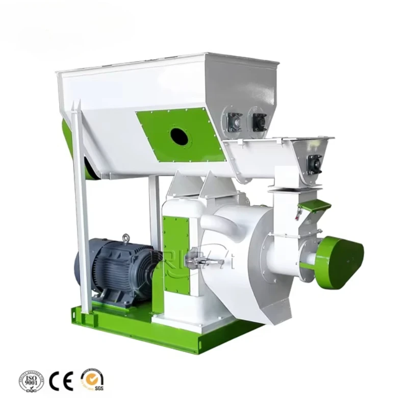 Organic spherical fertilizer granulator for biomass pellet making