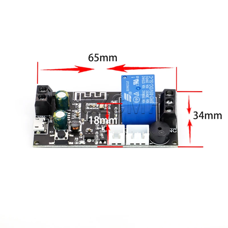 Remote WIFI Thermostat High Precision Temperature Controller Module Cooling And Heating APP Collection