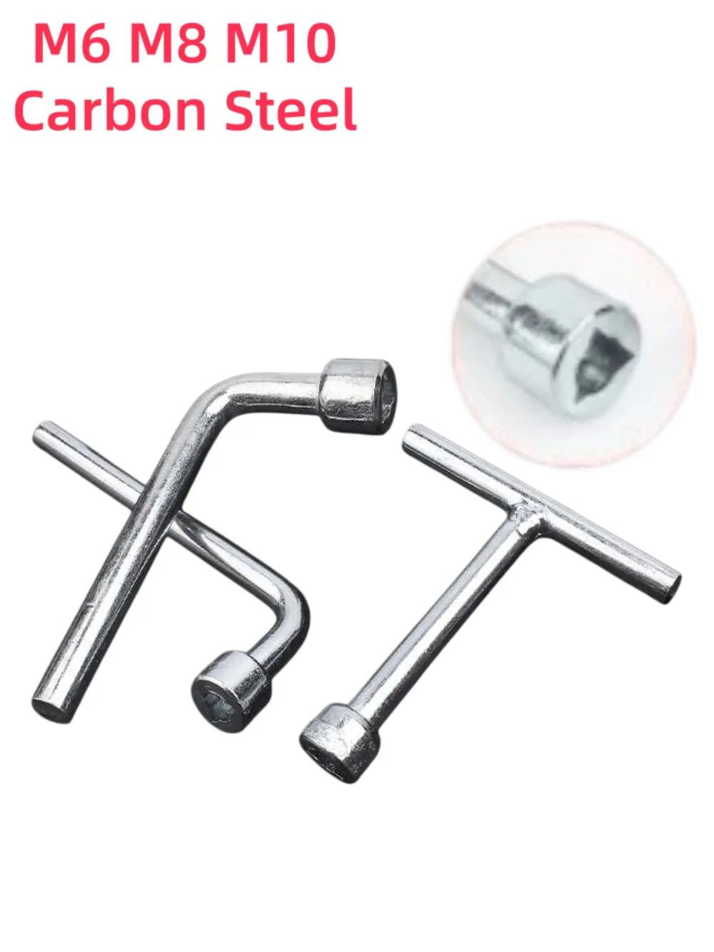 Street Lamp Anti‑Theft Screw Set, External Triangular‑Head L/T Bolt with Matching Triangular Hole Wrench for Outdoor Lighting