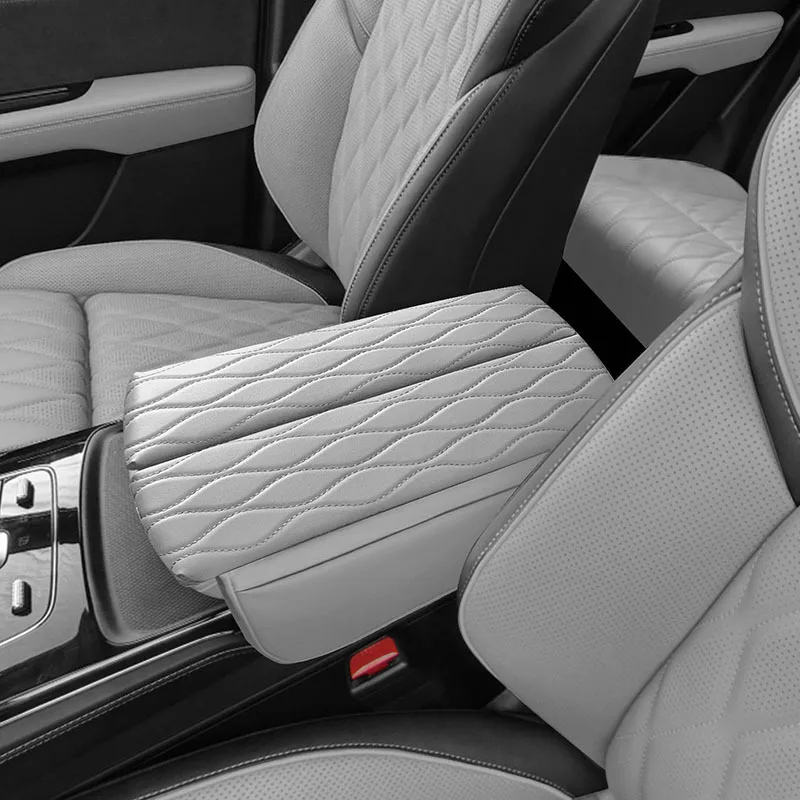 حار سيارة الجلود مركز وحدة التحكم مسند الذراع صندوق حصيرة غطاء مراتب مضاد للماء عالي الجودة ل BYD تانغ DMP/DMI/EV/DM 2021 2022 2023 2024 #4