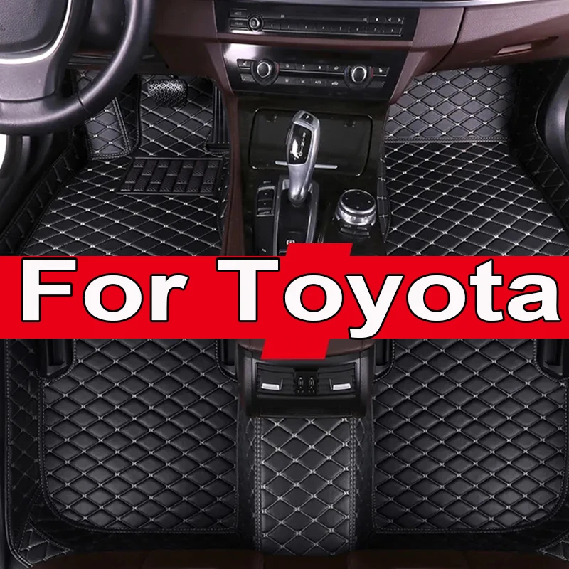 

Car Floor Mat For Toyota Corolla Camry Prado RAV4 Previa Camry Hybrid CHR Hybrid CHR Land Cruiser Mark X Car Accessories