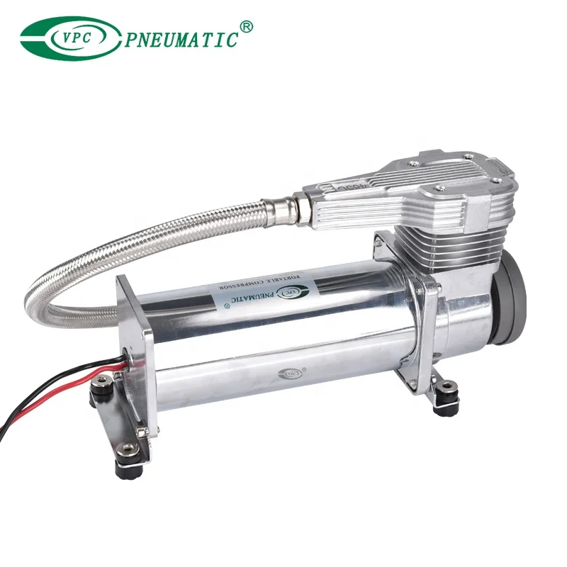 Viair 485C Dc12v Portable Chrome 200psi Air Ride Suspension Compressor Kits