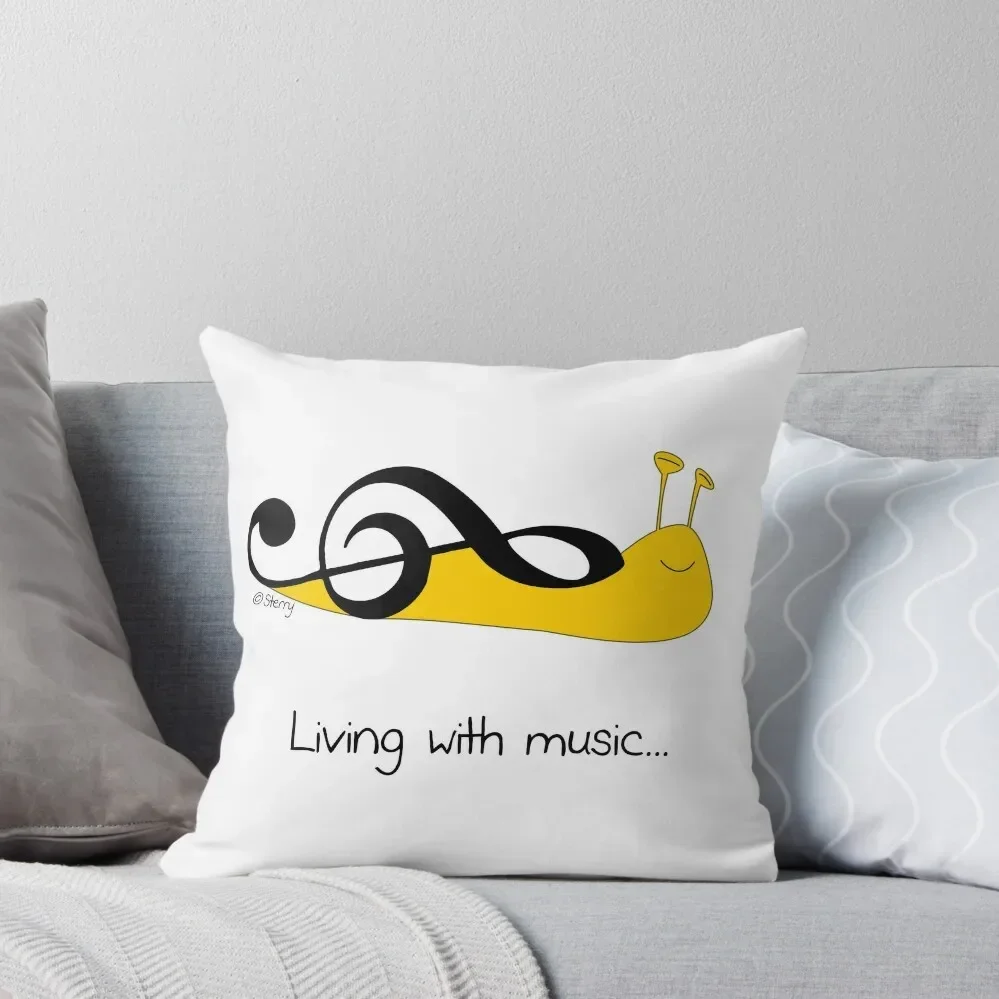 

The Snail Clef Throw Pillow Pillowcase ornamental pillows for living room Decorative Cushions For Luxury Sofa pillow