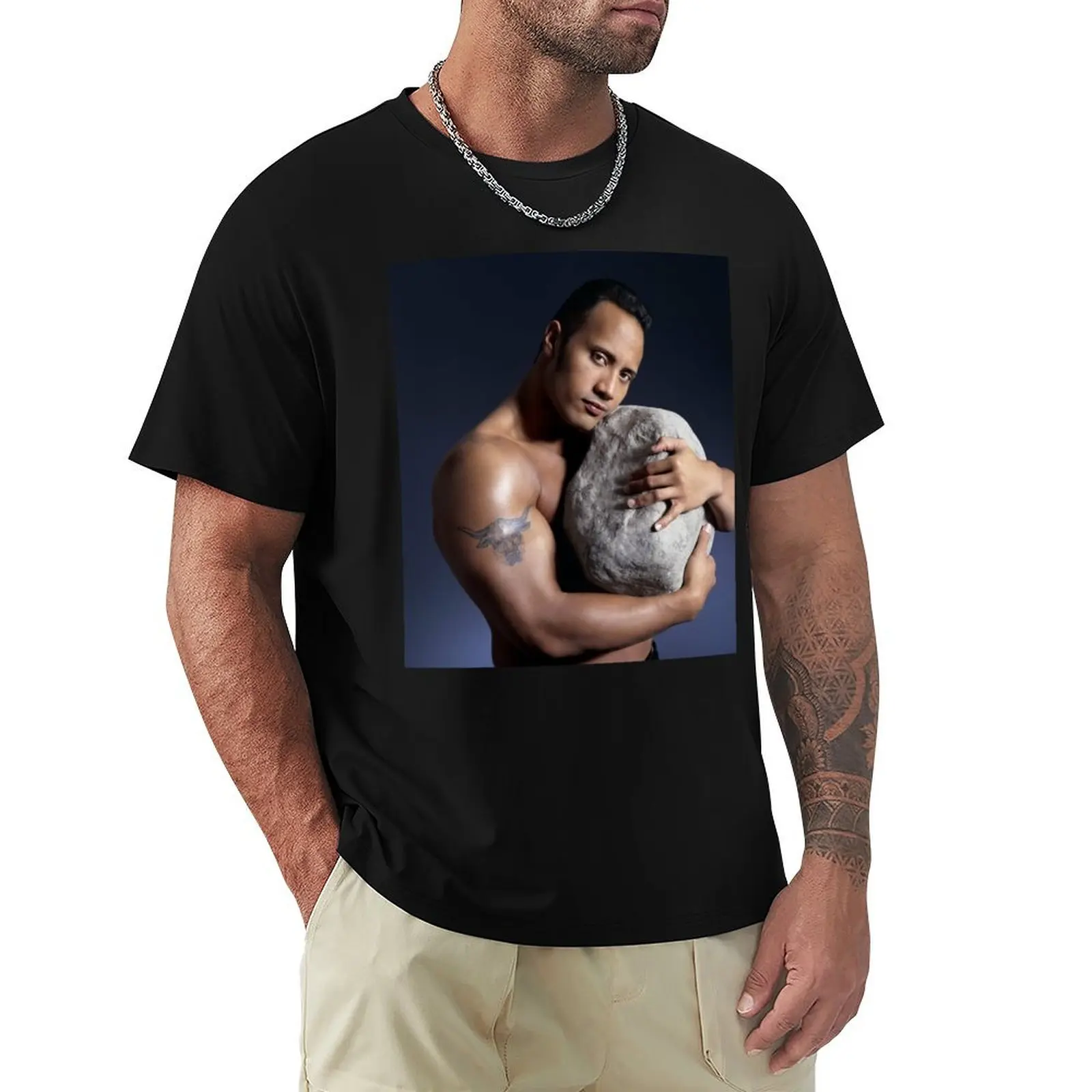 Love Your Self The Rock T-Shirt Lightweight Cooling Short Sleeve Tee