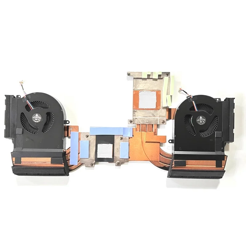 مروحة تبريد لرسومات وحدة المعالجة المركزية مع مبدد حراري لـ Dell Alienware Area-51m 2080 0FY4CJ