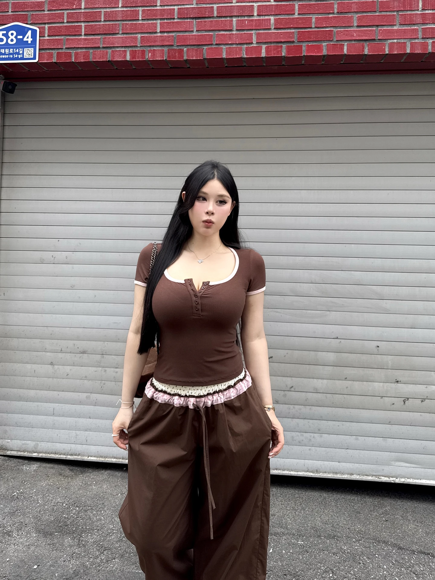 

Blazaixianqi Summer New Sle Casual Tea Break Set Women's Double Waist Head 2 Pieces Set Long Pants ort Sve Top