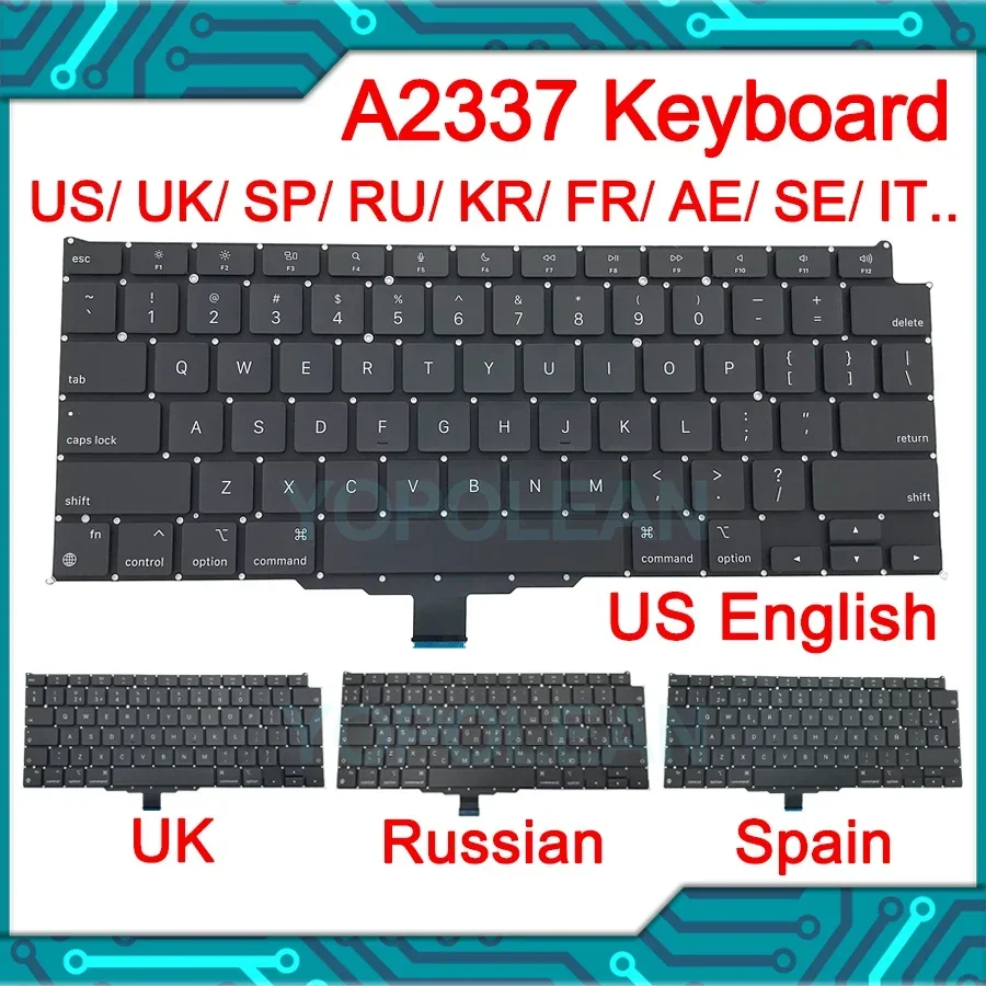 New Laptop A2337 Keyboard For Macbook Air 13
