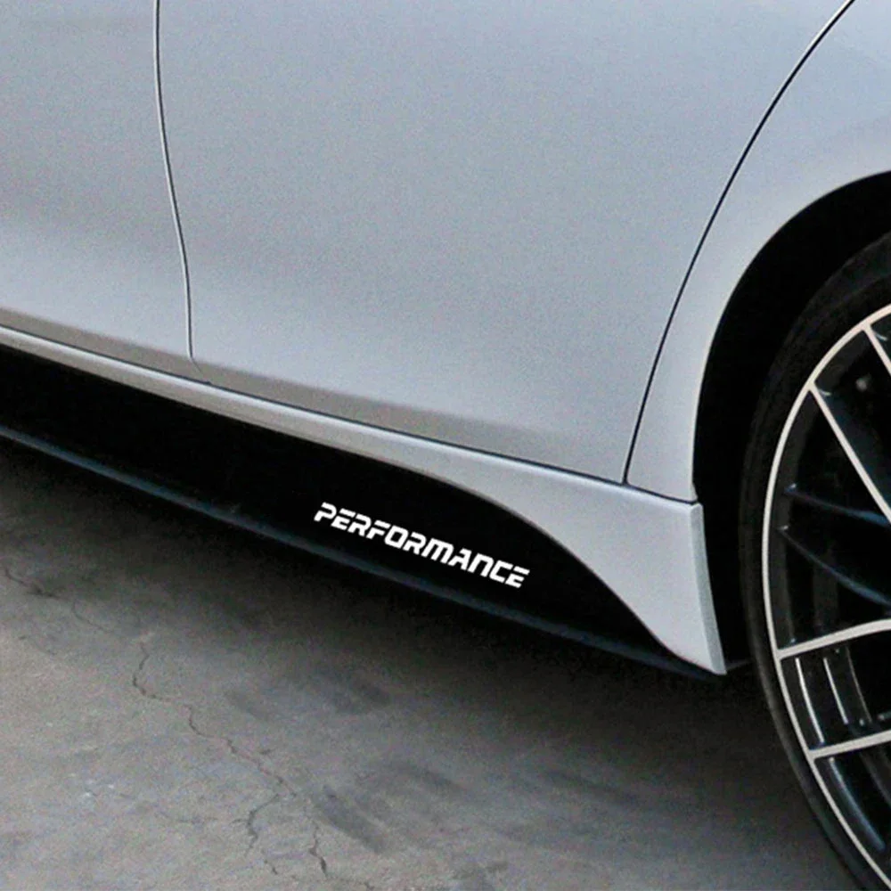 For BMW F30 F31 F32 F33 F22 F23 F15 F85 F10 E60 E61 G30 E90 M Performance Logo Stickers Side Skirt Vinyl Tuning Car Accessories view 2