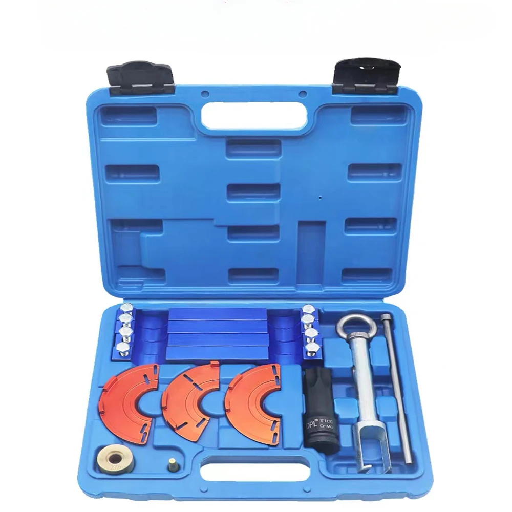 

Engine Alignment Locking Timing Tool Kit for Mercedes Benz M276/ M278 with 3PC Camshaft Adjuster Tool Kit