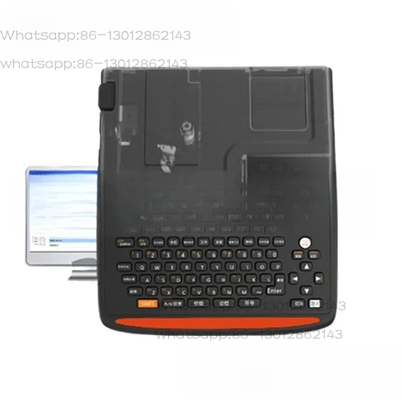 P800 Wire Number MachineTube Printer Portable Label Printer Ribbon Sticker Automatic Number Machine Electronic Heat Shrink