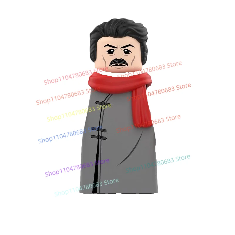 Bloques de construcción MOC, Mini figuras con temática de filósofo, modelo ensamblado, adornos, juguete de dibujos animados de Anime, artículos decorativos, regalos de vacaciones