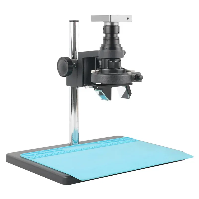 Câmera de Vídeo Microscópio Ajustável Multi-ângulo Sistema de Verificação de Ponto de Soldagem Hdmi Vga Usb Fhd 200x 2d 3d 48mp 8.3mp 14mp