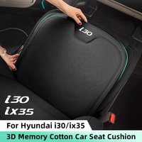 Leather Car Seat Cover Breathable and Non-slip Front Seat Cushion Protector Mat for Hyundai ix35 i30 Chair Seat Pad Accessories