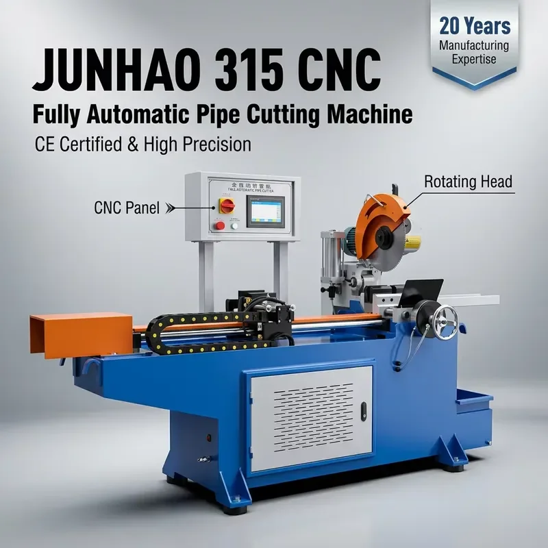 Industrial CNC Metal Cold Saw for Solid Round Bar Square Tube H Beam Angle Bar Heavy Metal Pipe Cutting Machine