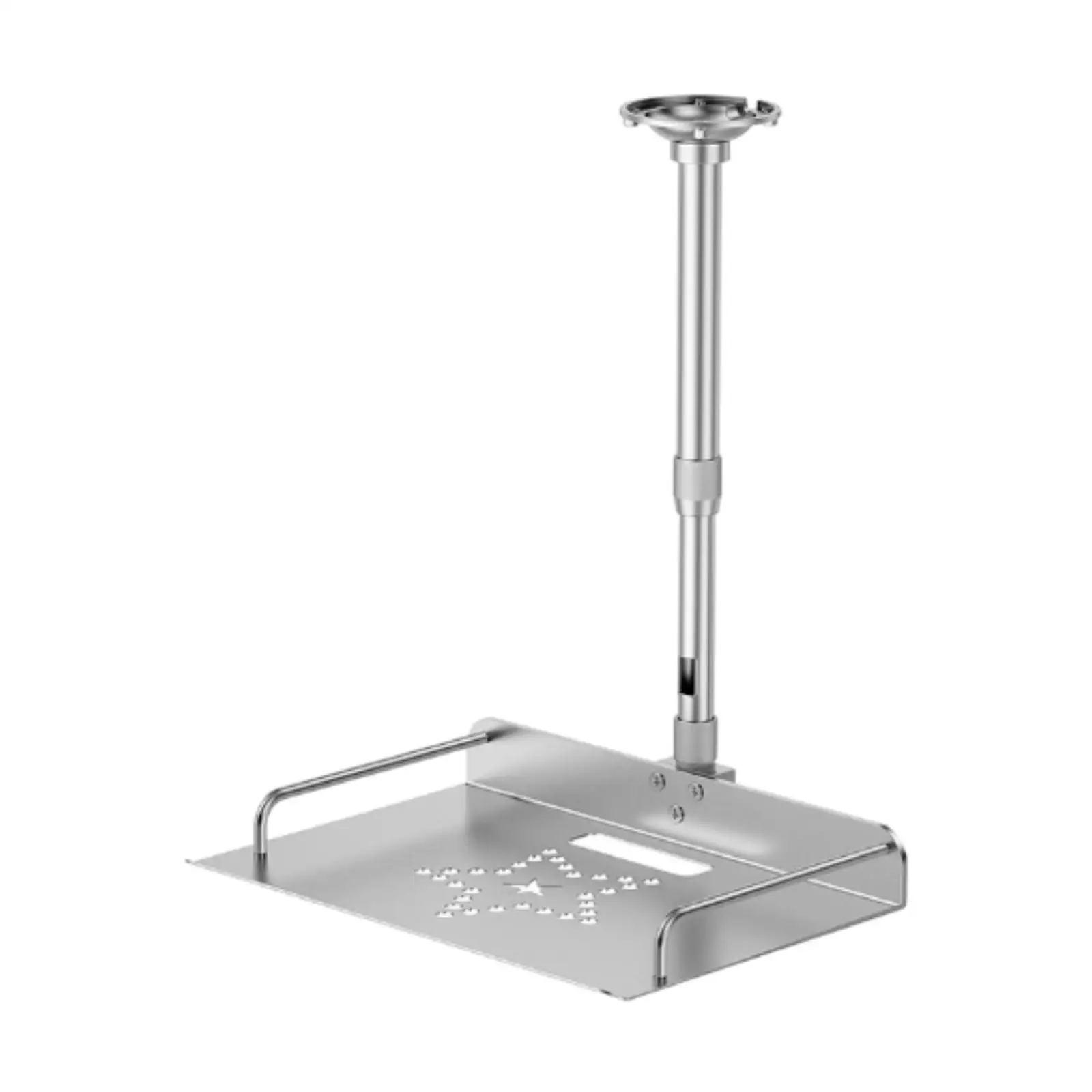 Ceiling Mount with Tray for Projector Camera Scalable for Office Bedroom