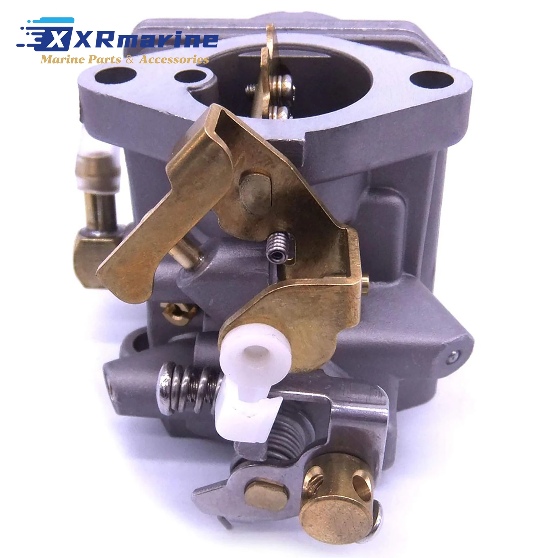 5036549 Boat Motor Carburetor Carb Assy Compatible with Johnson Evinrude J4 J6 Outboard Engine Replacement 5036191 5036192 image 5