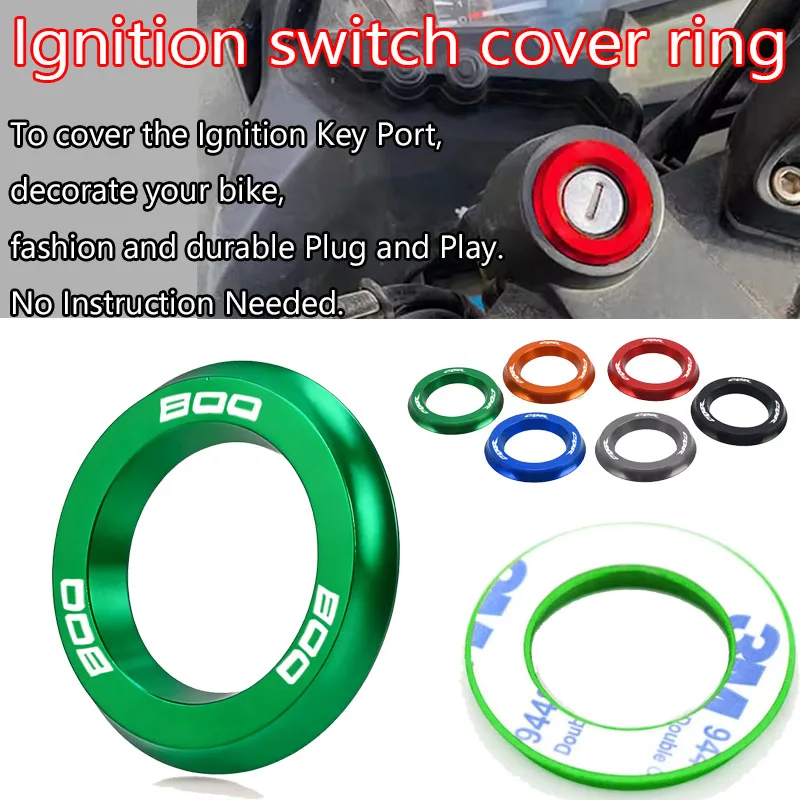 Motorcycle Case Ignition Switch Keys Cover Protection For Z800 Z 800 2013 2014 2015 2016 2017 2018 2019 2020 2021 2022+