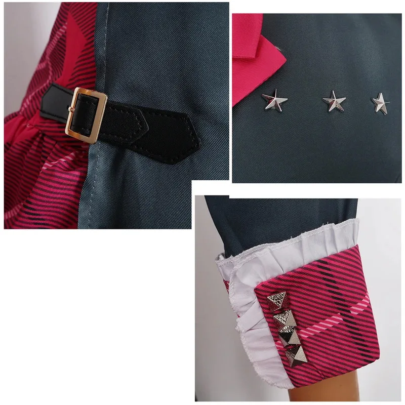 AIAI 2025Project Sekai Leo/need Coat Shirt Check Uniform Skirt New Women's Campus Dress Halloween Mikuu Cosplay Costumes ﻿