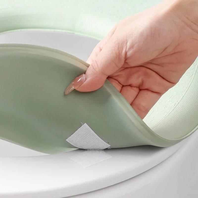 

Waterpoof Soft Toilet Seat Cover Bathroom Washable Closestool Mat Pad Cushion O-shape Toilet Seat Bidet Toilet Cover Accessories