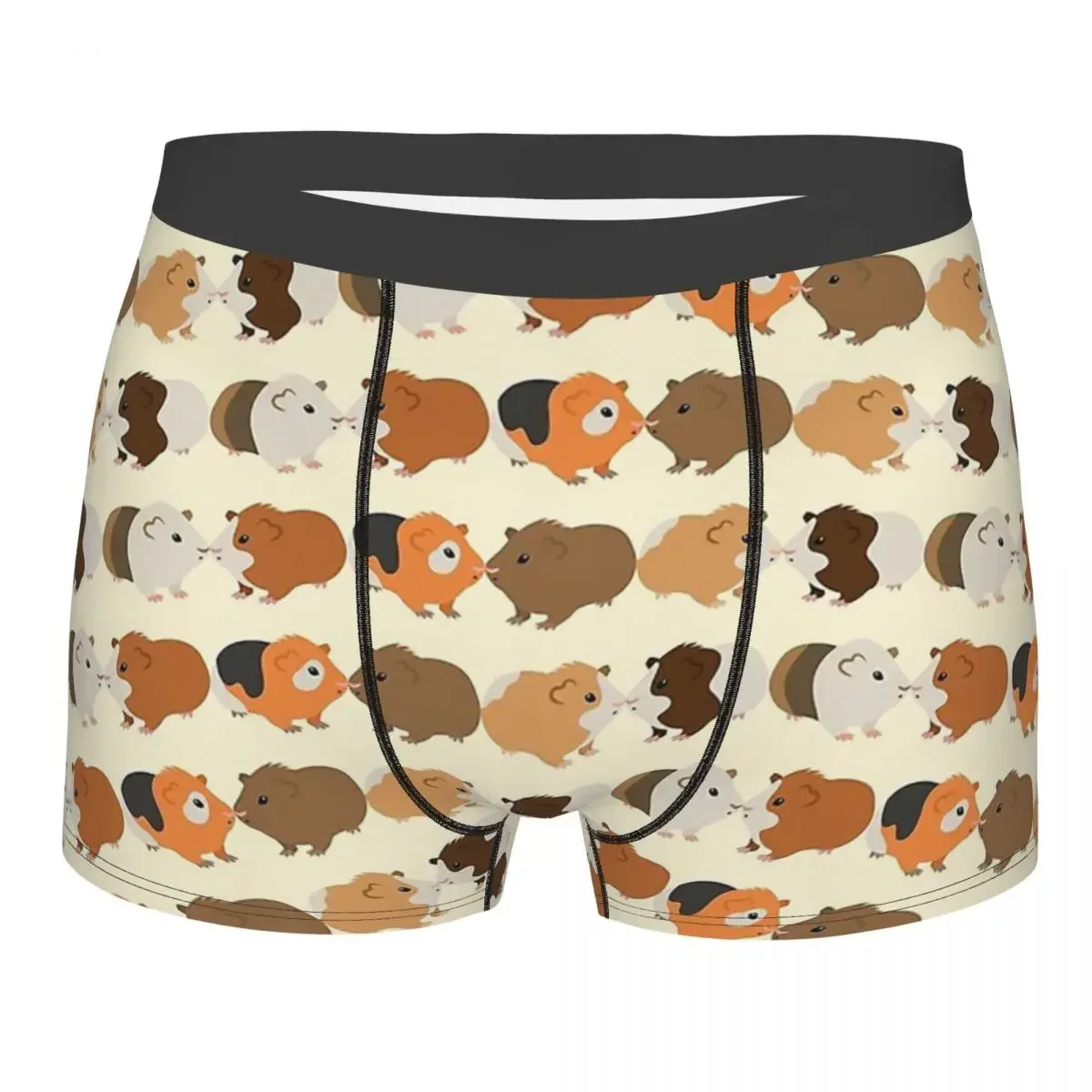 Guinea Pig Cavia Porcellus Animal Breeds Pattern Underpants Homme Panties Male Underwear Ventilate Shorts Boxer Briefs