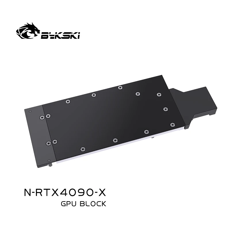 Bykski 4090 GPU radiador de bloque de agua para NVIDIA RTX 4090/Leadtek Geforce RTX 4090 enfriador de tarjeta gráfica N-RTX4090-X