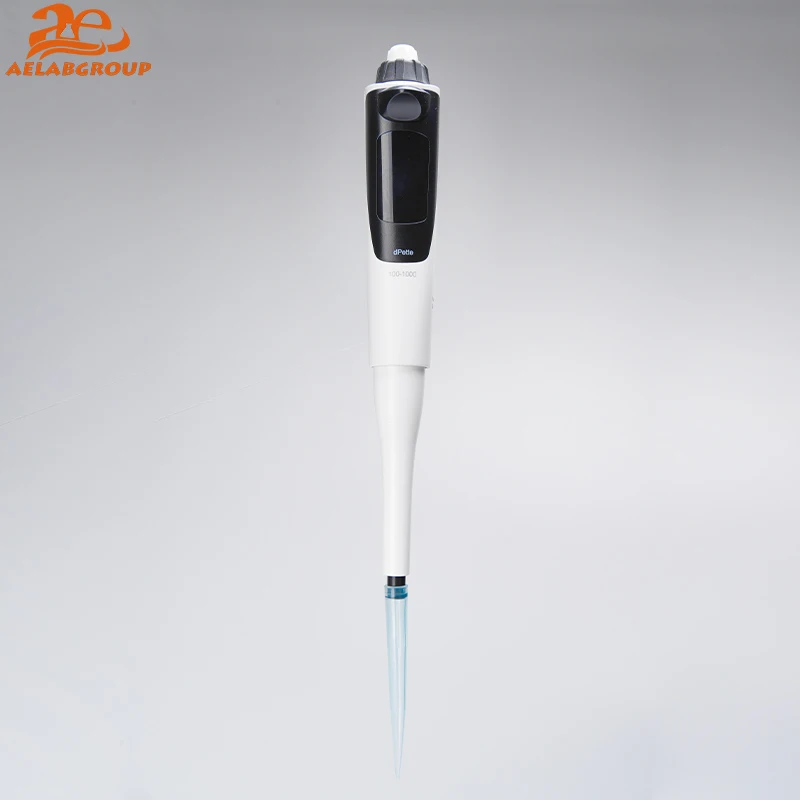 

AELAB Medical Electronic Adjustable Automatic Plastic 8 Channel Multichannel Micro Transfer Mini Microliter Pipette