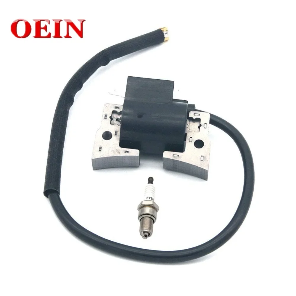 Gas Ignition Coil Module Spark Plug F7TC For Kawasaki John Deere FE290D FE350D FE400D GEF00A Engine Magneto Parts#22171-2207