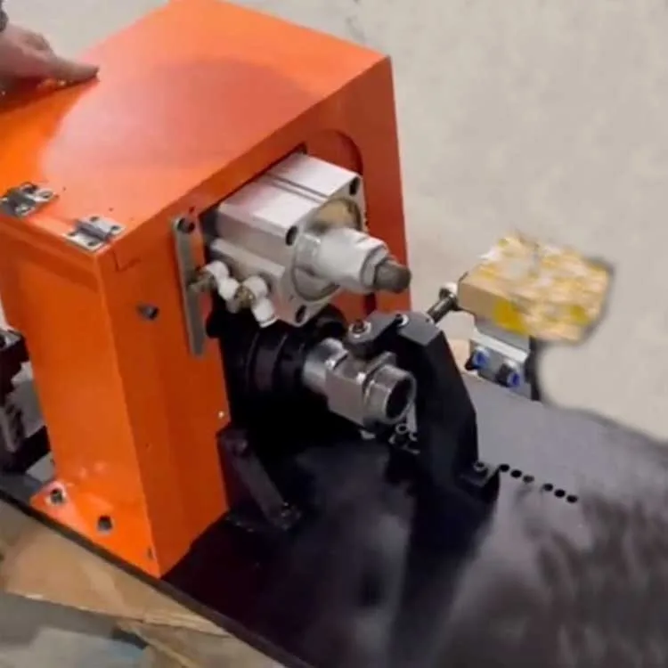 Máquina automática de corte de tubos rotativa sem chip para aço inoxidável, ferro, cobre, PVC