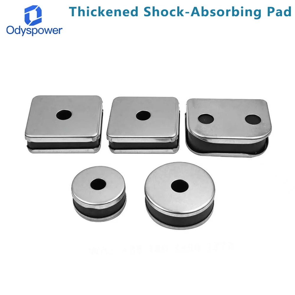 Silicone Thickened Shock-Absorbing Pad Diesel Generator Set  Engine Air Compressor Silent Shock Absorber Noise Reduction
