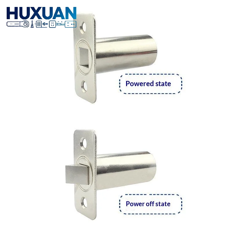 Embedded Concealed Electric Bolt Lock DC 12V 24V Access Control Electric Lock for Automatic Garage Gate Entry Security