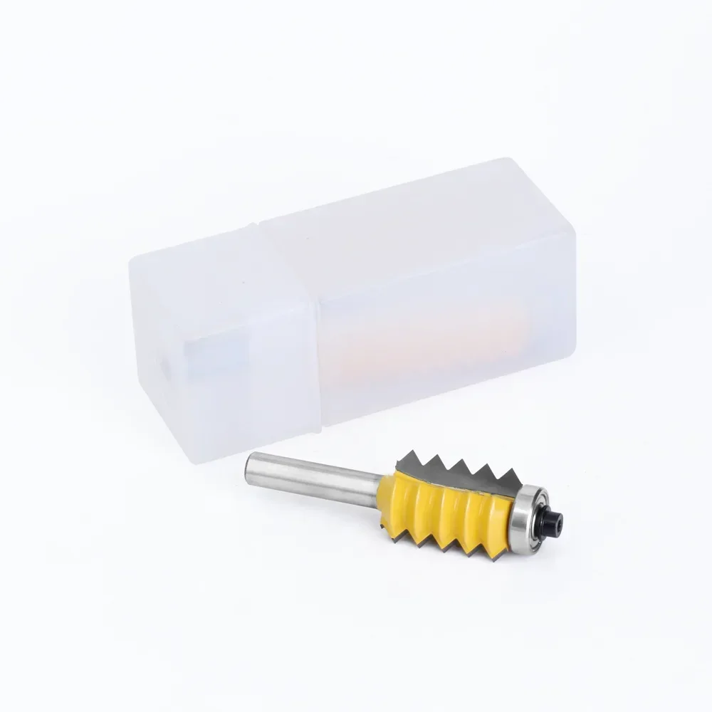 8mm Shank Finger Joint Glue Milling Cutter Raised panel V joint Router Bits for Wood Tenon Woodwork Cone Tenoning