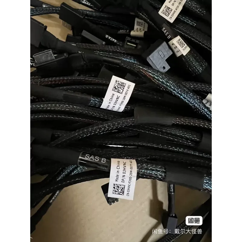 for Dell R740 3.5 inch 8 Bay Hard Drive Backplane SATA Cable without RAID Card JH