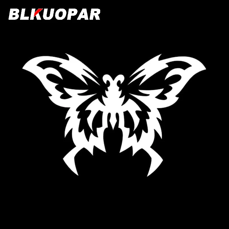 BLKUOPAR Abstract Butterfly Interesting Car Stickers Beautiful Surfboard Motorcycle Refrigerator Sunscreen Decal VAN Car Goods