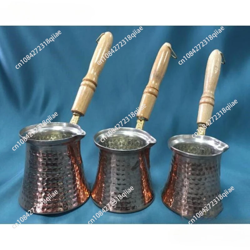 

Handle Copper For Wooden Cevze Turkish Maker Turk Cafeteria Pot Cezve Coffee