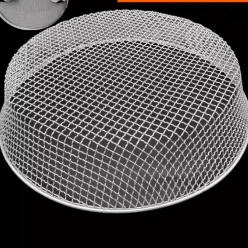 Household Round Wire Sieve DIA30cm Mesh 2/3/4/5/6/8/12mm for Screen Sand Gravel Corn Large Sieve Soil Garden Sand Sieves Iron