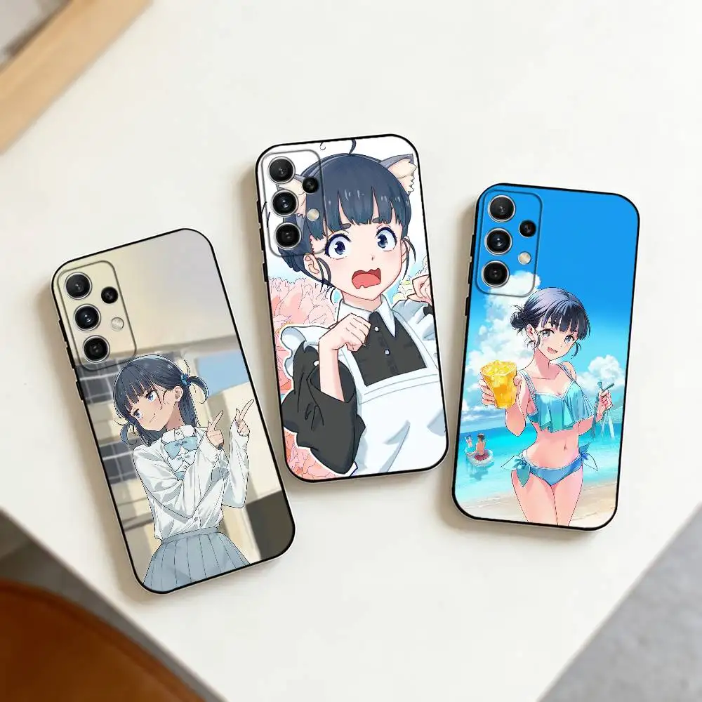 T-Tiara Basori Aihoshi Matoge  Phone Case For Samsung S25,S24,S21,S22,S23,S30,Ultra,S20,Plus,Fe,Note,10,9,5G Black Cover