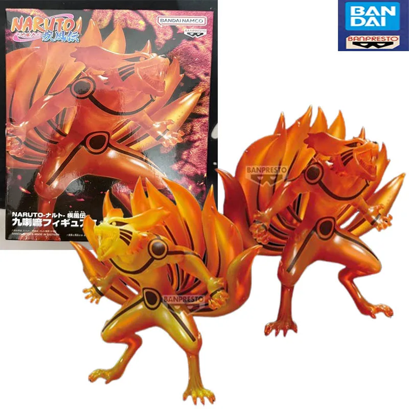 

Banpresto аниме Наруто Шиппуден фигурка Куюби Курама ПВХ фигурка 15 см, символ коллекции модель игрушки игрушки