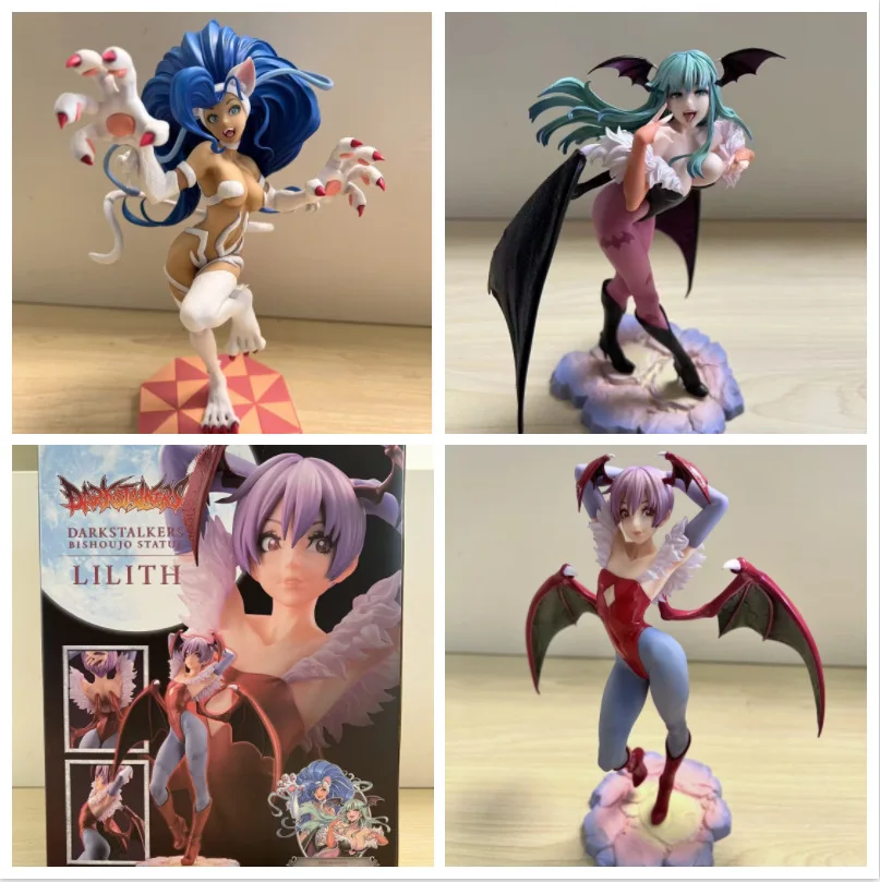 

Аниме Demônio Guerreiro вампиро кафедador morrigan aensland figura de brinquedos darkstalkers bishoujo halloween modelo boneca
