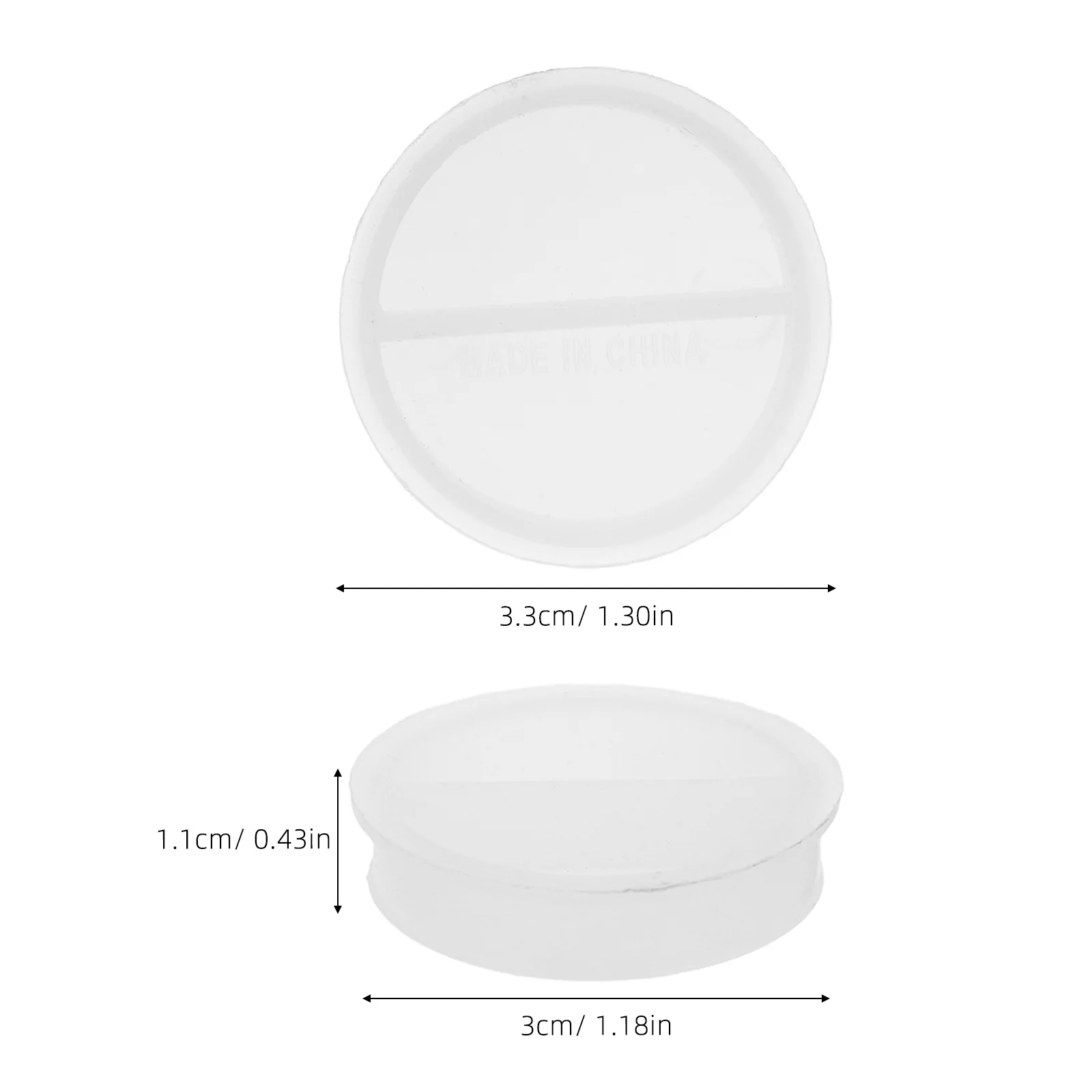 ฝาปิดกล่องออมสิน 20 ชิ้น ขนาด 27 มม. ฝาปิดรูสำหรับกล่องออมสินแบบใส ป้องกันฝุ่น สำหรับเด็ก