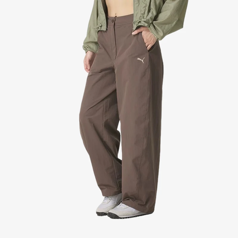 Puma Authentic 2025 Women's Casual Sports Woven Retro Outdoor Trousers 634800-41