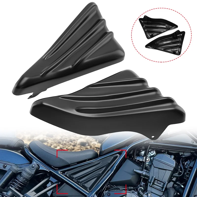 

Motorcycle Side Trim Upper Frame Infill Panel Cover Plate Fairing Cowl Protection For Honda CMX1100 REBEL CMX 1100 2021-2024