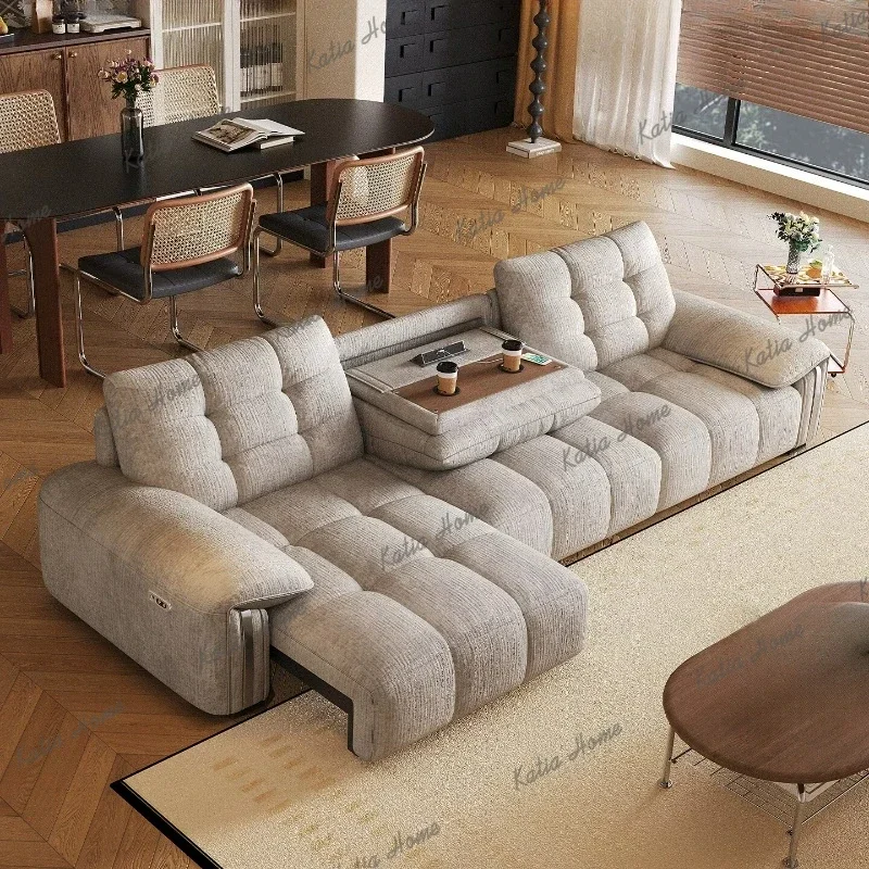 Adjustable Design Recliner Sofa Strong Armrest Oversized Foldable Electric Sofa Loveseat Bedrooms Divano