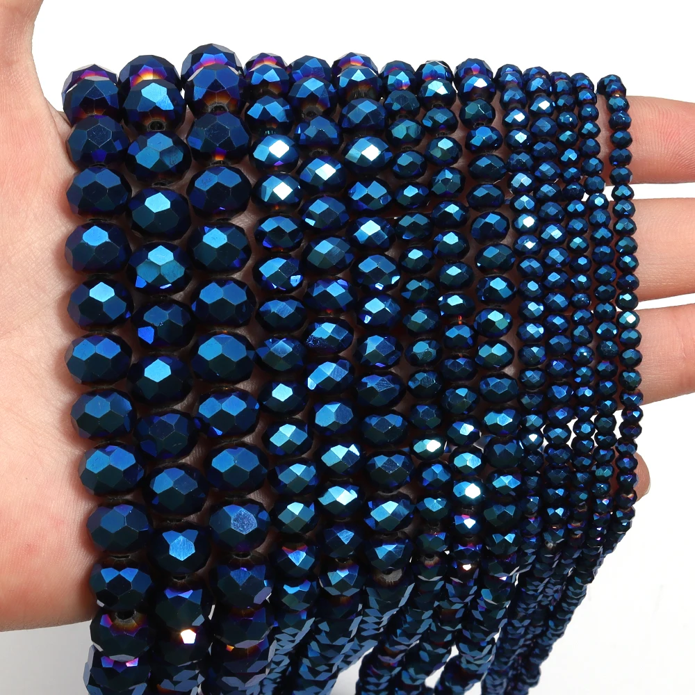 1 şerit/lot 3 4 6 8 10mm Ronde - Crystal Bead Mix incelemesi ve fiyatı