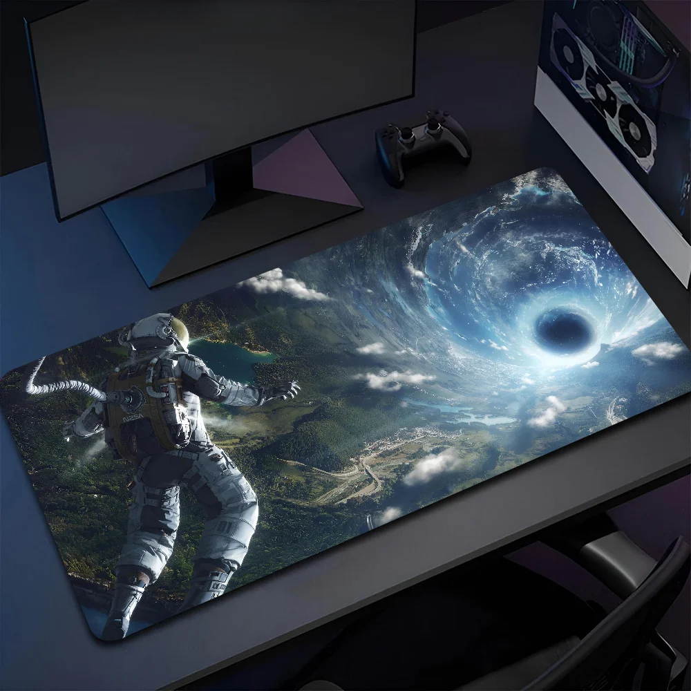 

1pc Hot Movie Interstellar Non-slip Mouse Pad Suitable For Office Computers Laptops E-sports Game Desk Mats XXL Keyboard