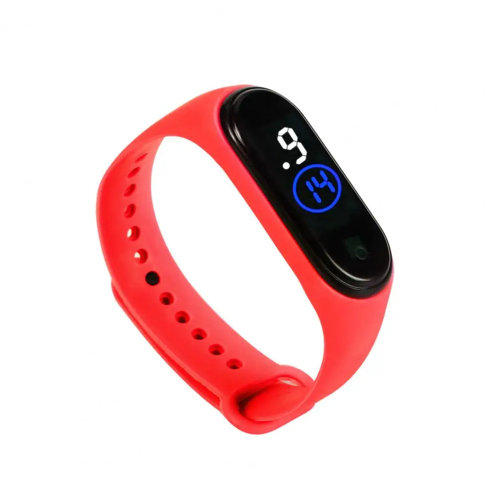 

New Electronic Watch Luminous Touch Screen 50m Waterproof LED Sports Wrist Watch Bracelet for Children