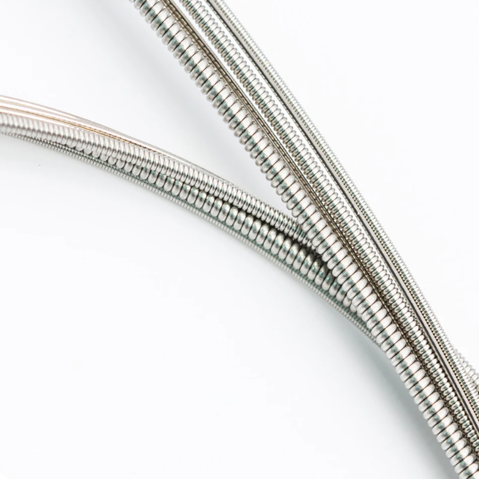 Orphee Electric Guitar Strings Set Hexagonal Core Nickel Plated Alloy Super Light/Light/Medium Practice Use Strings